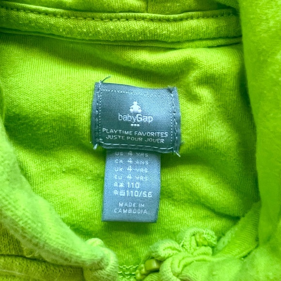 Gap toddler zip up sweatshirt - Picture 2 of 2